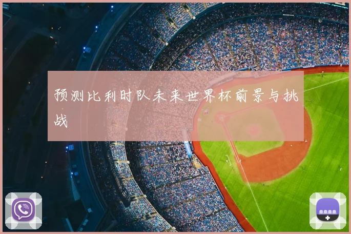预测比利时队未来世界杯前景与挑战